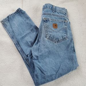 Carhartt Distressed Straight Leg Jeans, 33x30